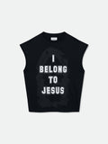 BELONG TO JESUS CUTOFF TEE