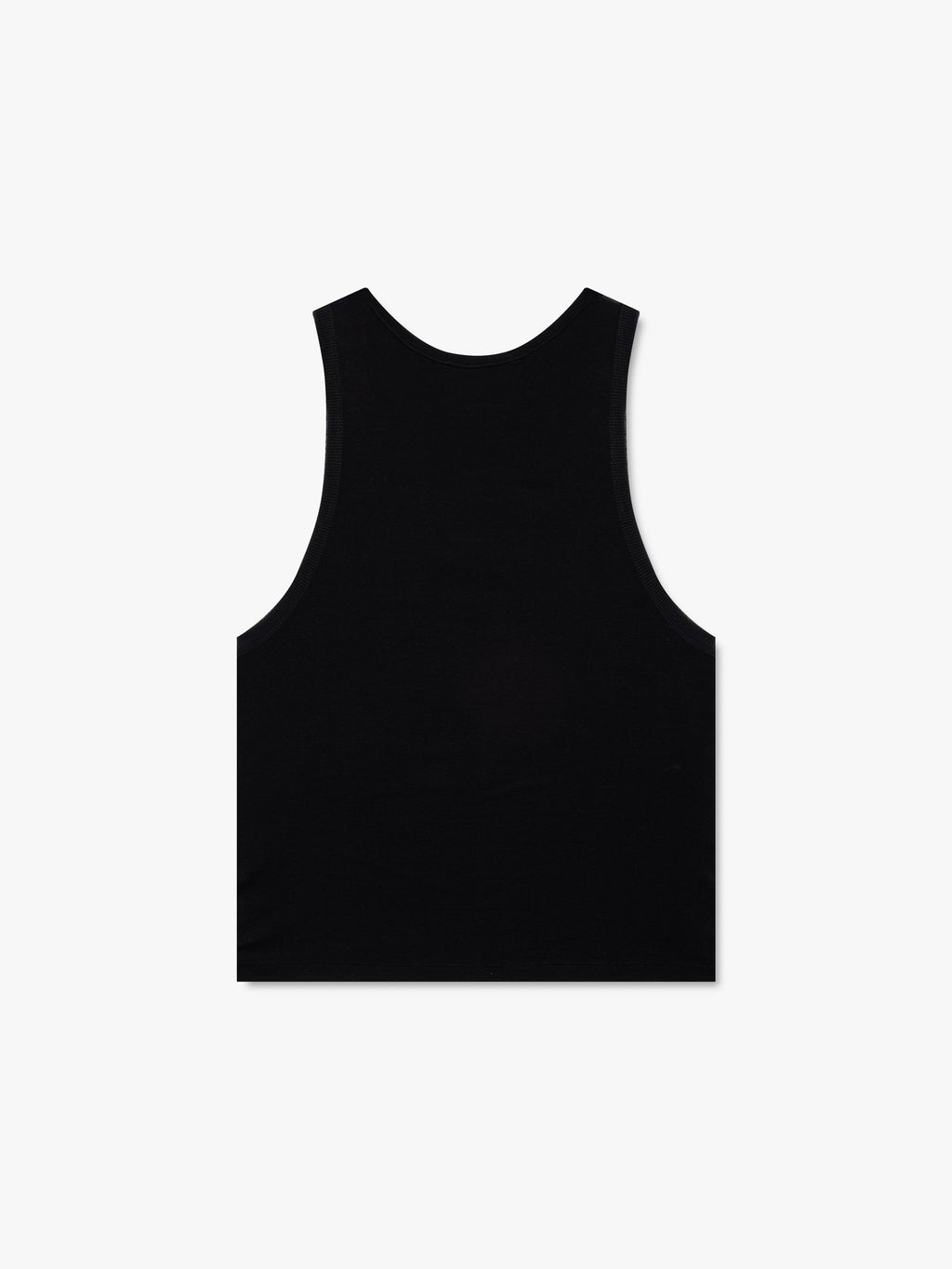 LOGO RIBBED TANK TOP