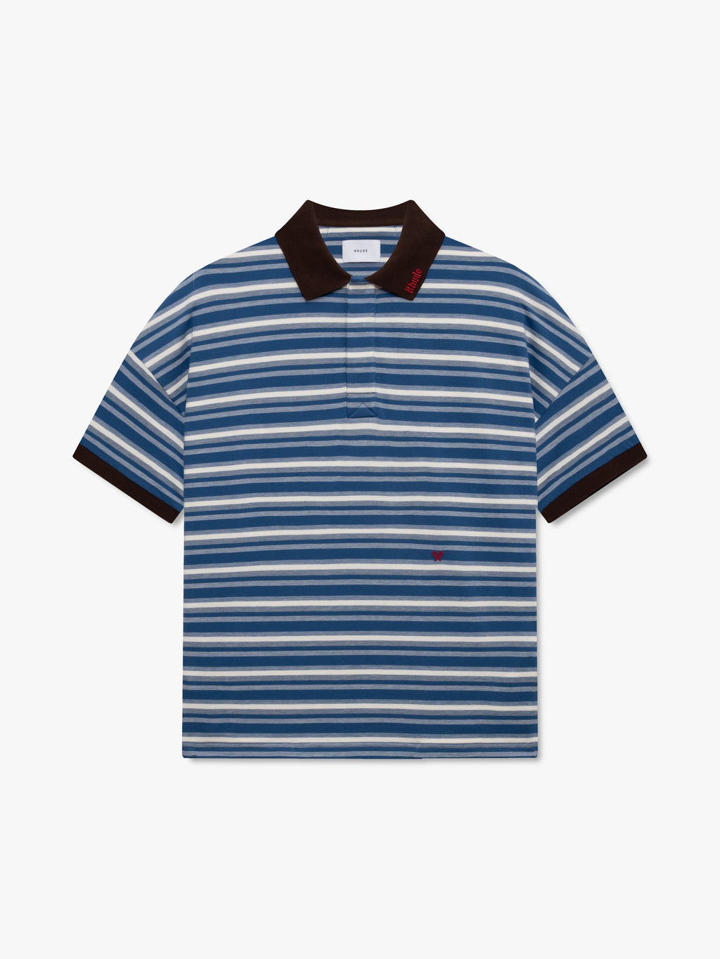 FONTAINE STRIPED SS POLO SHIRT