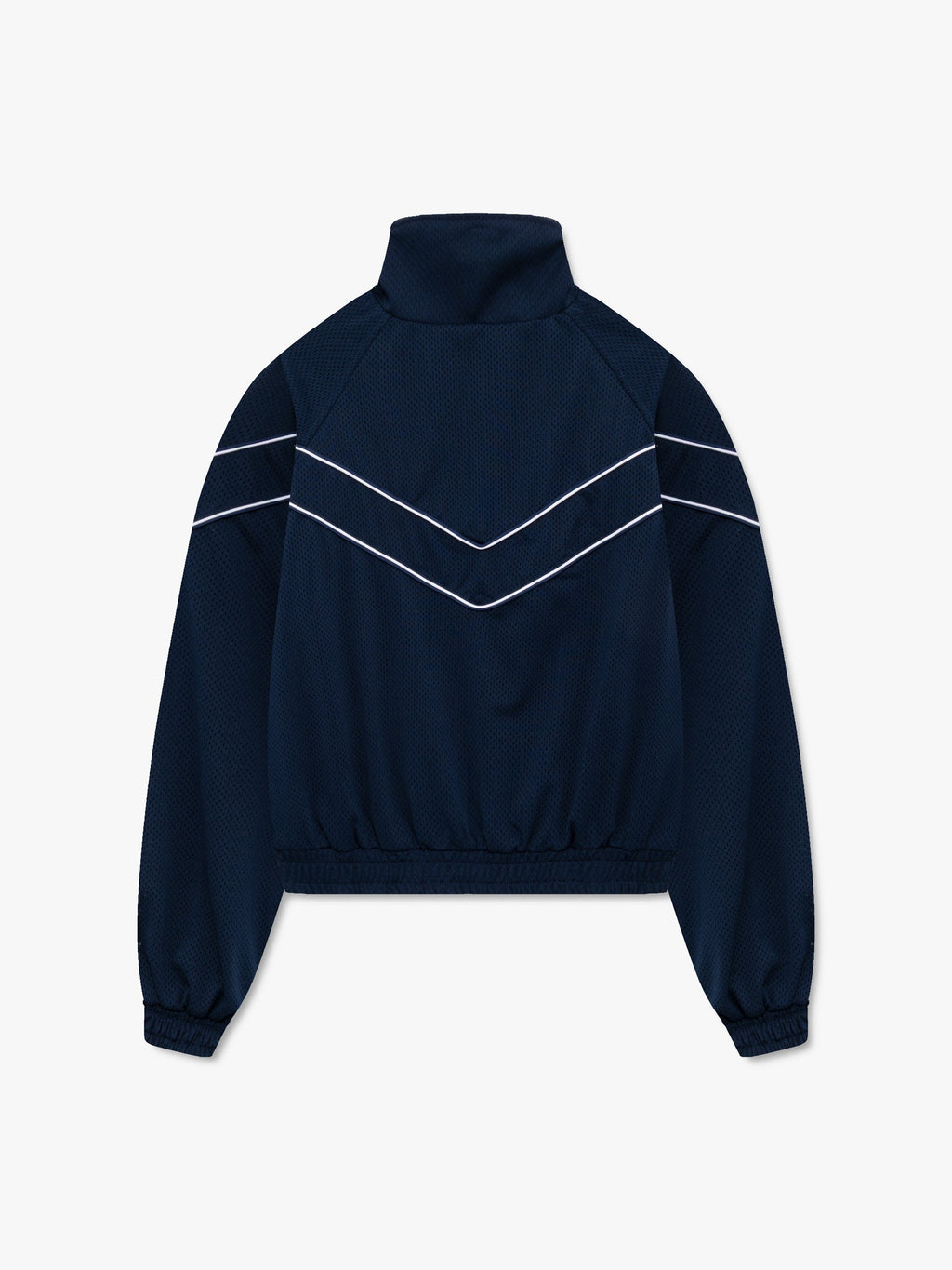 RHUDE MESH PIPING RAGLAN TRACK JACKET