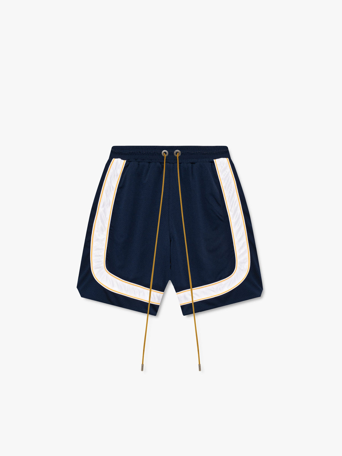 MESH PIPING BAGGY TRACK SHORT