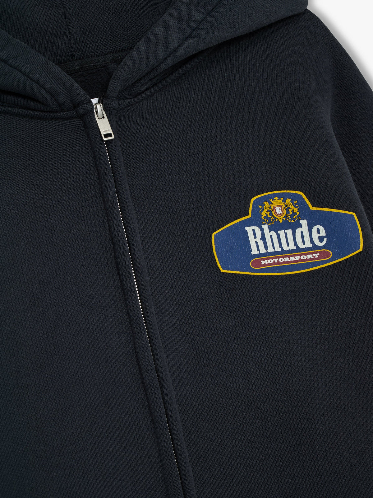 RACING CREST ZIP-UP HOODIE