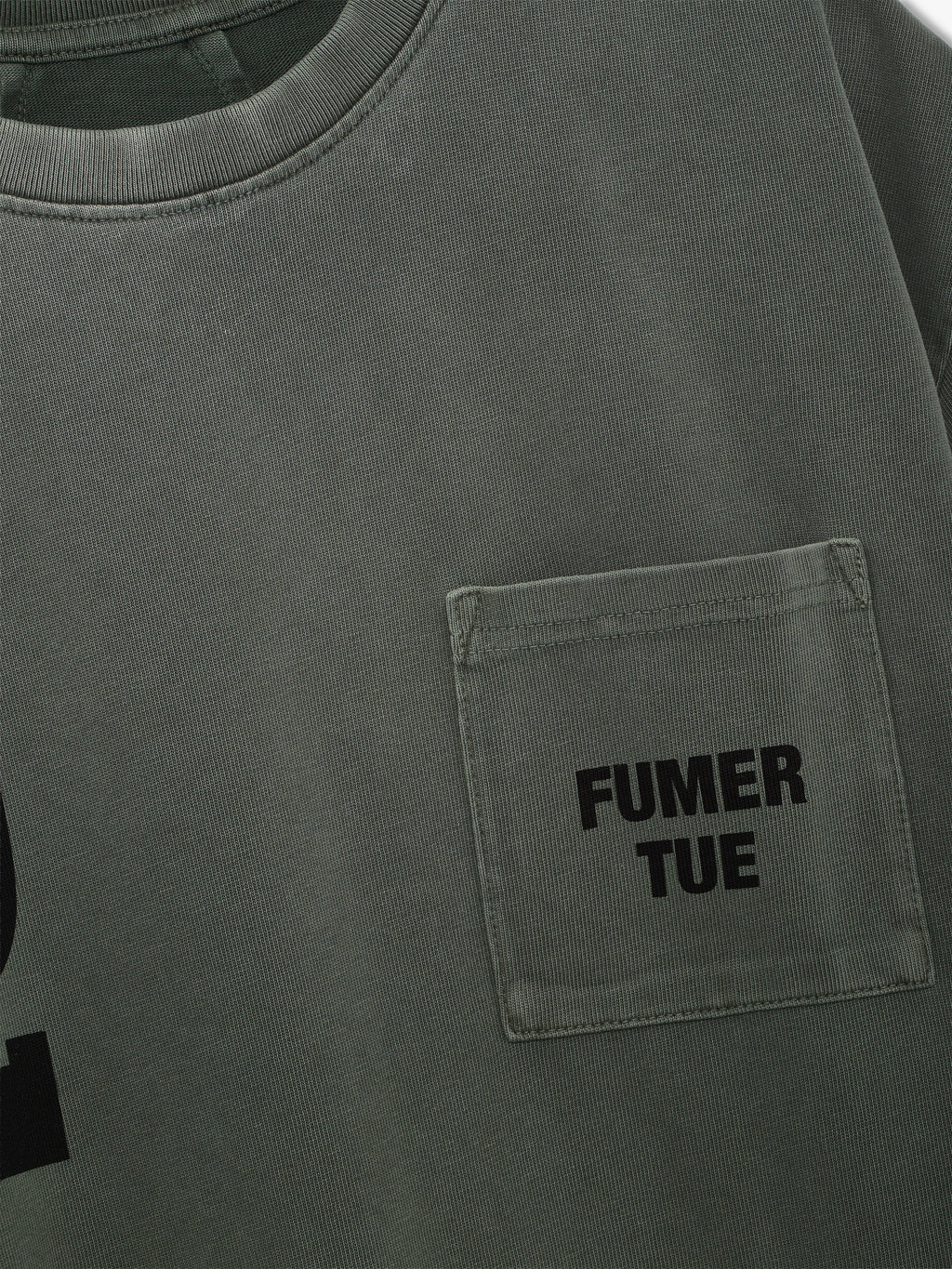 RHUDE LOGO POCKET TEE