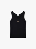 LOGO RIBBED TANK TOP